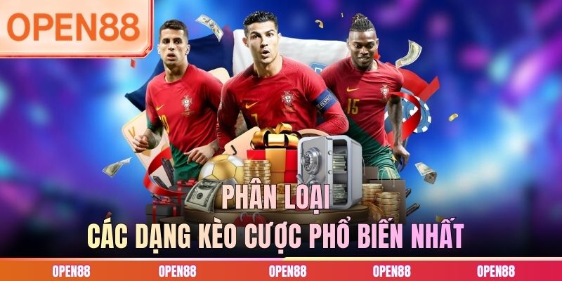 Ph&acirc;n loại c&aacute;c dạng k&egrave;o cược phổ biến nhất